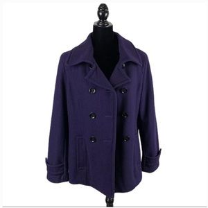 NEVER WORN Calvin Klein Navy Peacoat